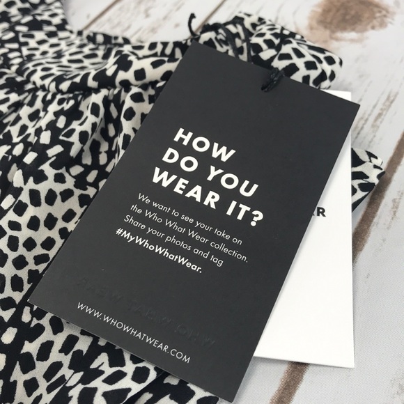 ✨ Who What Wear Polka Dot Sleeveless Blouse - Picture 8 of 8